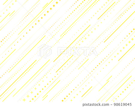 Background image transparent pop sparkling diagonal gradation yellow orange 98619045