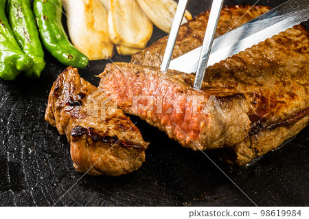 燒烤牛排厚切豪華新鮮牛肉牛排 98619984