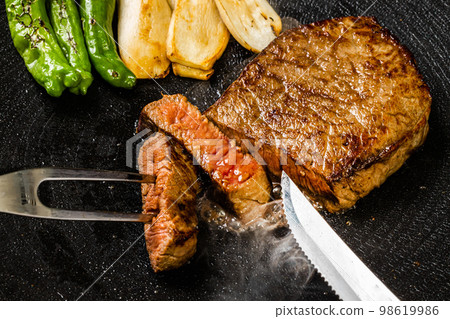 燒烤牛排厚切豪華新鮮牛肉牛排 98619986