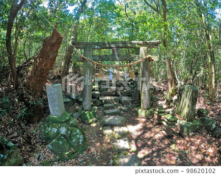 安滿岳白山姬神社鳥居 安滿岳白山姬神社鳥居 98620102