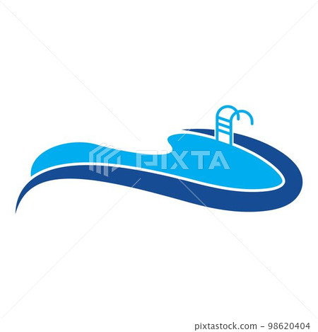 Pools icon logo design 98620404