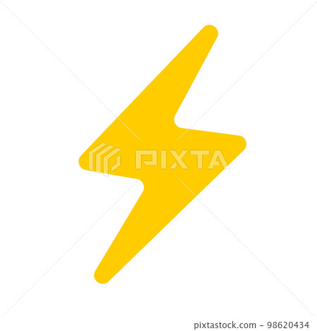 Lightning icon. energy icon. charging. vector. Lightning icon. energy icon. charging. vector. 98620434