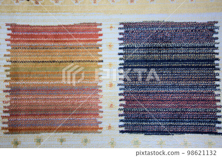 Carpet pattern close-up material Carpet pattern close-up material 98621132