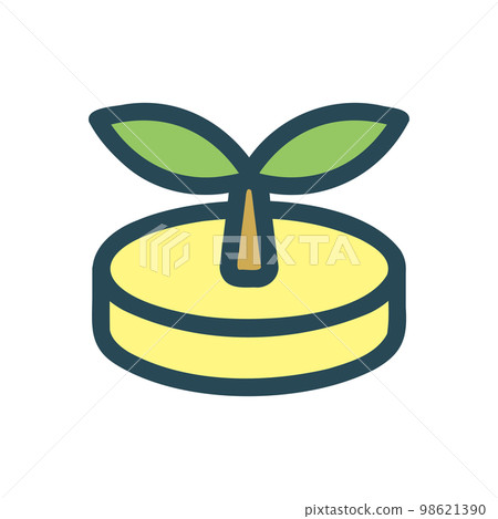 Growing tree, germination, asset management 98621390