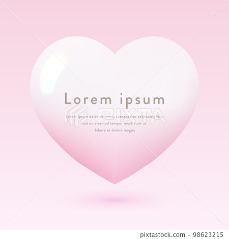 Glossy Heart Badge (Pink) Glossy Heart Badge (Pink) 98623215