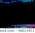 Space for text or image Digital noise style Smudge background illustration_01 98623451