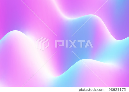 Abstract digital landscape or sound waves. Abstract digital landscape or sound waves. 98625175