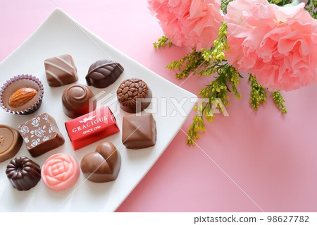 情人節和鮮花 [康乃馨] Valentine's Day 98627782