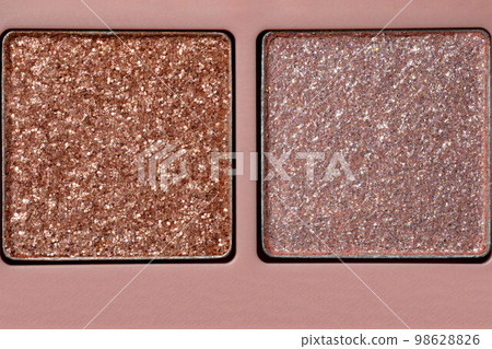 Mica glitter eyeshadow macro photo 98628826