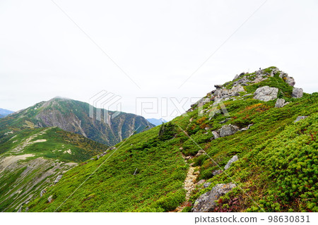 南阿爾卑斯茶臼山和上河內山 南阿爾卑斯茶臼山和上河內山 98630831