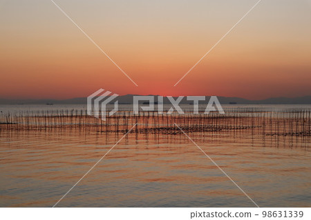 Sea coast Dusk Sunset Fishing 海釣 98631339