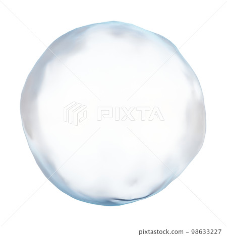 transparent round ice 98633227
