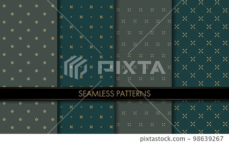 Set of seamless patterns 98639267