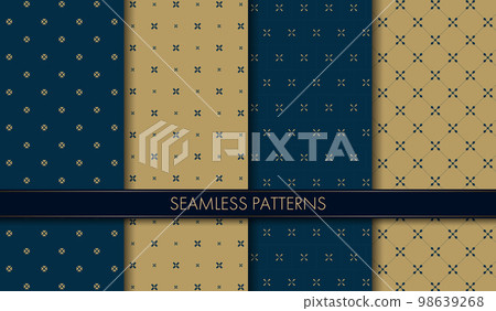 Set of seamless patterns 98639268