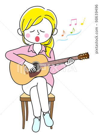 彈吉他的女人 98639496