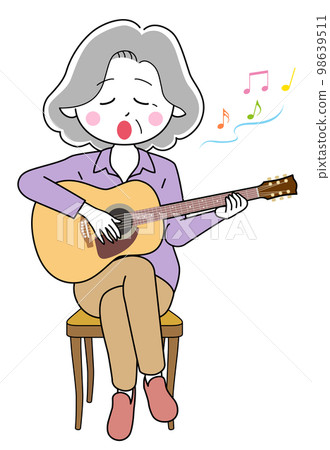 彈吉他的女人 彈吉他的女人 98639511
