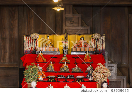 Hina Dolls Hina Dolls Showa Retro Peach Festival Hinamatsuri 紅色 98639655