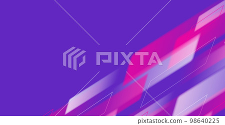 Geometric stripes, dynamic composition diagonal rectangular shapes in pink and white semi-transparent colors, corner of the screen Geometric stripes, dynamic composition diagonal rectangular shapes in pink and white semi-transparent colors, corner of the screen 98640225