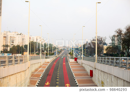 City bus lane public transport road a 98640293