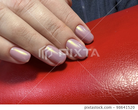 stylish design of manicure on beautiful nails stylish design of manicure on beautiful nails 98641520