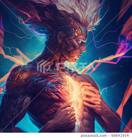Power of lightning energy. Generative Ai Power of lightning energy. Generative Ai 98641934
