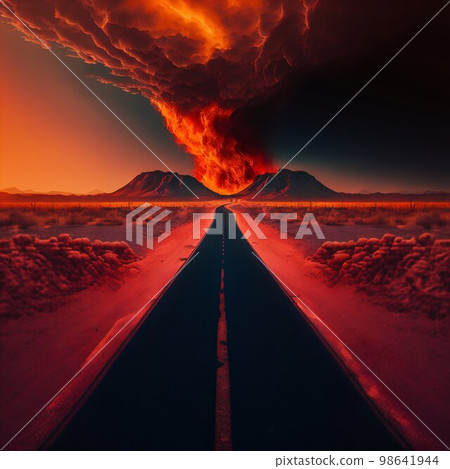 Road to hell eruption. Generative ai Road to hell eruption. Generative ai 98641944