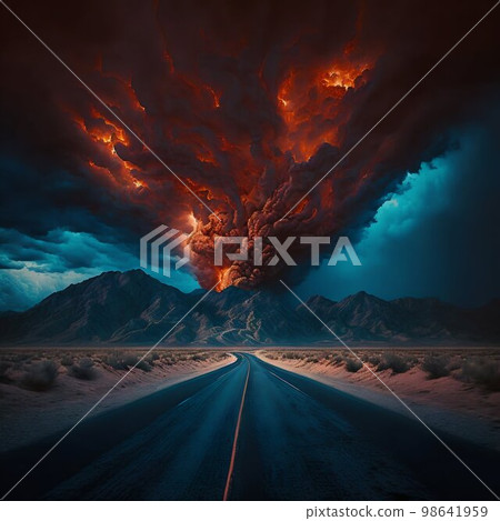 Road to hell eruption. Generative ai Road to hell eruption. Generative ai 98641959