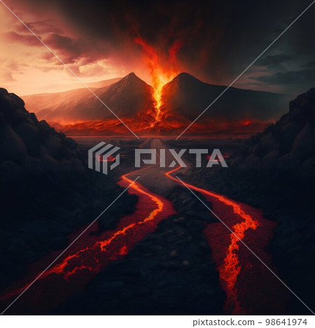 Road to hell eruption. Generative ai Road to hell eruption. Generative ai 98641974