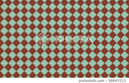 Rhombus plaid plaid valentine vector background seamless pattern in mint chocolate color Rhombus plaid plaid valentine vector background seamless pattern in mint chocolate color 98643515