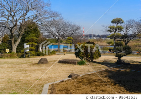 東京都葛飾區柴又公園 2023 年 1 月 98643615