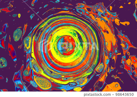 Abstract marbling art patterns as colorful background Abstract marbling art patterns as colorful background 98643650