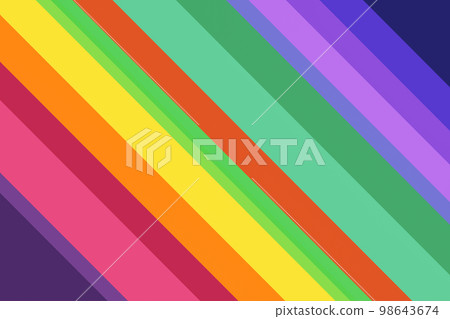Abstract Colorful Rainbow Gradient Hand Drawn Background 98643674