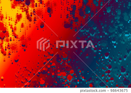 Abstract wallpaper background made of of paint splashes 98643675