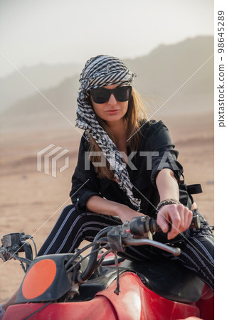 Nice woman dressing in casual clothes Nice woman dressing in casual clothes 98645289