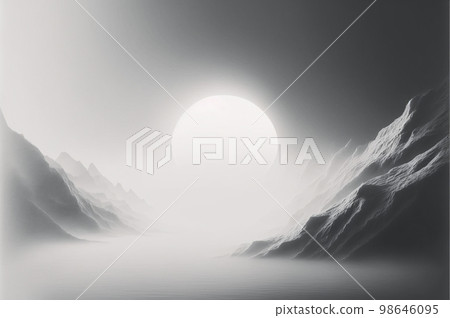 Background material: Quiet and abstract background inspired by Zen Background material: Quiet and abstract background inspired by Zen 98646095
