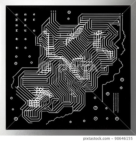 Background material: Monotone background inspired by a monotone network Background material: Monotone background inspired by a monotone network 98646155