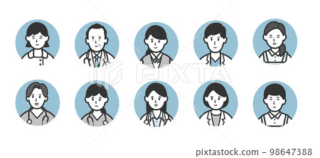 福利、醫務工作者圖標集 福利、醫務工作者圖標集 98647388