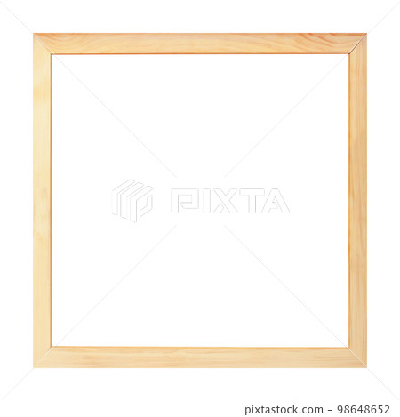 Wood picture frame isolated on white background. Wood picture frame isolated on white background. 98648652