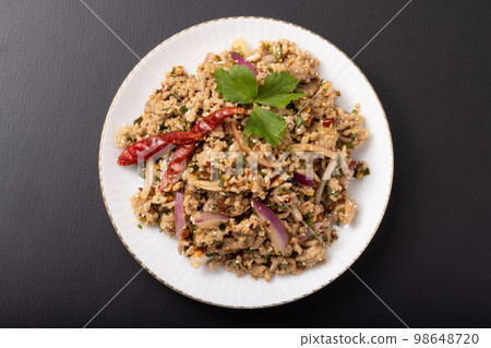 Lamb Thai minced meat salad 98648720