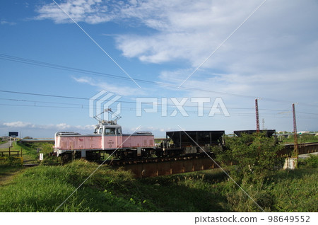 富山地方鐵道常願寺河鐵橋施工電車出機 12021 富山地方鐵道常願寺河鐵橋施工電車出機 12021 98649552