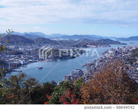 Onomichi Channel seen from Jodojiyama Observatory 98649592
