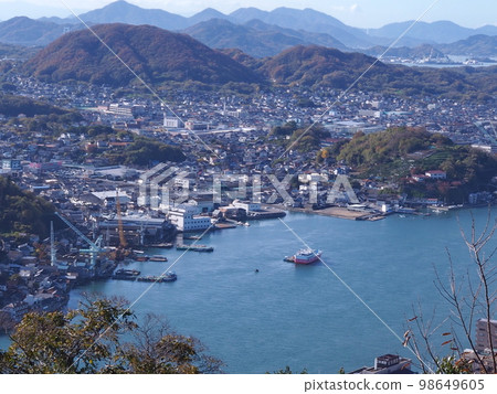 Onomichi Channel seen from Jodojiyama Observatory 98649605