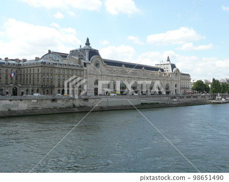 View of the Seine from the Louvre Museum Orsay Museum View of the Seine from the Louvre Museum Orsay Museum 98651490