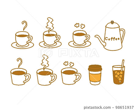 Coffee handwritten style 98651937