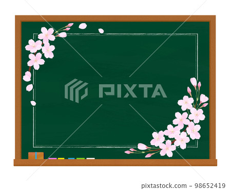 Blackboard Sakura Sakura 入學 畢業 入學 畢業 98652419