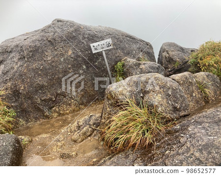 Mt. Mocchomu, Yakushima, summit Mt. Mocchomu, Yakushima, summit 98652577