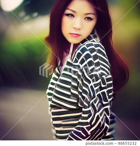 Asian woman [illustration] 98655232