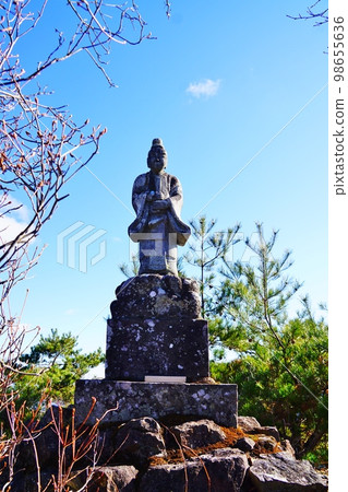 Gunma Western Joshu Yotsumata Stone Buddha Gunma Western Joshu Yotsumata Stone Buddha 98655636