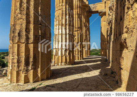 Remains of Greek temples 98656227