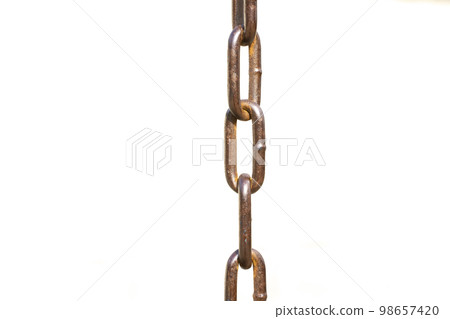rusty chain chain 98657420